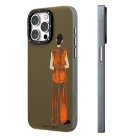 قاب YOUNGKIT یانگکیت Graceful Silhouette Bemice Gentle Orange Magsafe Series مناسب برای Apple iPhone 14