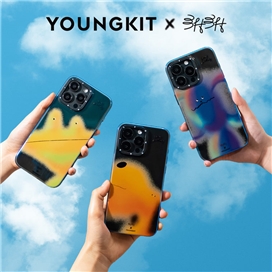 قاب YOUNGKIT یانگکیت Yellow Bloodyhellbighead Laser Surface Magsafe Series مناسب برای Apple iPhone 14 Pro