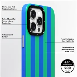 قاب YOUNGKIT یانگکیت Blue Piano Keys Magsafe Series مناسب برای Apple iPhone 15 Pro Max