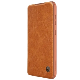 کیف چرمی نیلکین سامسونگ Samsung Galaxy A55 Nillkin Qin Pro Leather Case دارای محافظ دوربین