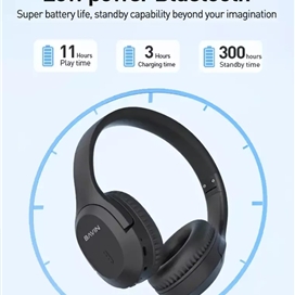 هدفون بلوتوث باوین Bavin BH-50 Wireless Stereo Headphone