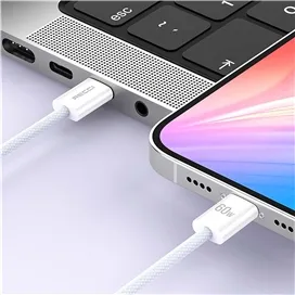 کابل تبدیل USB-C به USB-C رسی مدل RS13CC طول 1.2 متر