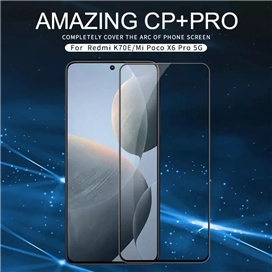 گلس تمام صفحه تمام چسب Xiaomi Redmi K70E / Poco X6 Pro 5G Nillkin CP+ Pro