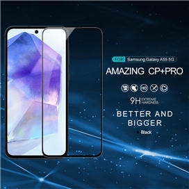 گلس تمام صفحه تمام چسب Samsung A55 5G Nillkin CP+ Pro