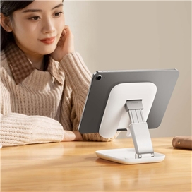 پایه رومیزی تاشو تبلت بیسوس Baseus SeaShell BS-HP009 Foldable Desktop Tablet Phone Holder BS-HP009