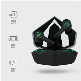 هندزفری گیمینگ بلوتوث پرودو Porodo PDX413 True-Wireless Gaming Earbuds