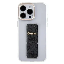 کاور GUESS اورجینال مدل GRIP STAND CLEAR مناسب برای گوشی موبایل اپل آیفون 15 پرومکس