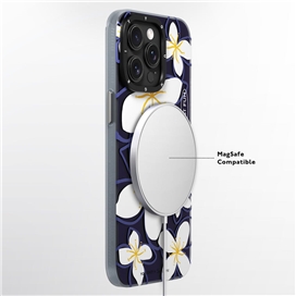 قاب YOUNGKIT یانگکیت White Sunshine Flowery Smile Magsafe مناسب برای Apple iPhone 13 Pro Max