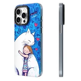 قاب YOUNGKIT یانگکیت Blue Verna Zhao Dreamy Magsafe Series Apple iphone مناسب برای Apple iPhone 13