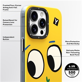 قاب YOUNGKIT یانگکیت Big Yellow Sunshine Smiling Eyes Magsafe Series مناسب برای Apple iPhone 13