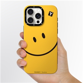 قاب YOUNGKIT یانگکیت Small Yellow Sunshine Smiling Eyes Magsafe Series مناسب برای Apple iPhone 12 Pro Max