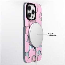 قاب YOUNGKIT یانگکیت Pink Color Changing Floral Magsafe Series مناسب برای Apple iPhone 14 Pro Max