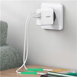 شارژر دیواری 38 وات با دو پورت USB-A و USB-C یوگرین مدل CD170 کد 60468