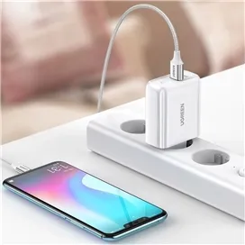 شارژر دیواری 38 وات با دو پورت USB-A و USB-C یوگرین مدل CD170 کد 60468