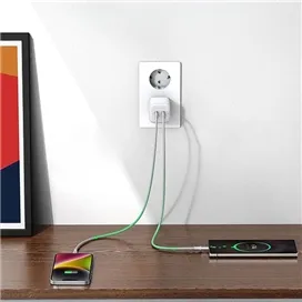شارژر دیواری 45 وات با دو پورت USB-C یوگرین مدل CD294