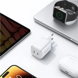 شارژر دیواری 45 وات با دو پورت USB-C یوگرین مدل CD294