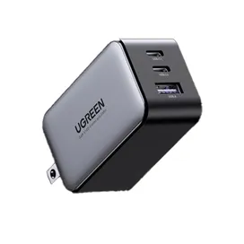 شارژر دیواری 65 وات با سه پورت USB-C و USB-A یوگرین مدل CD306