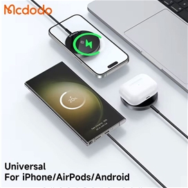 شارژر وایرلس مگسیف مکدودو Mcdodo magnetic wireless charger CH-549