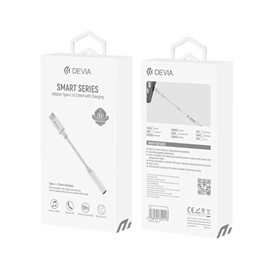 کابل USB-C به جک 3.5 دیویا Smart Series Adapter Type-C To 3.5mm