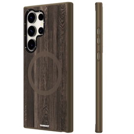 قاب یانگ کیت YOUNGKIT مدل Wooden Texture Magsafe مناسب یرای Galaxy S24 Ultra