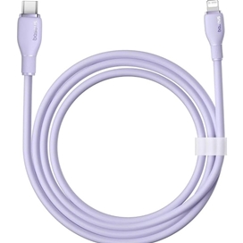 کابل فست شارژ لایتنینگ به تایپ سی بیسوس Baseus Pudding Series Cable Type-C to IP 20W CB000053