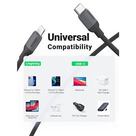 کابل تبدیل USB-C به Lightning یوگرین مدل US387 کد 20304