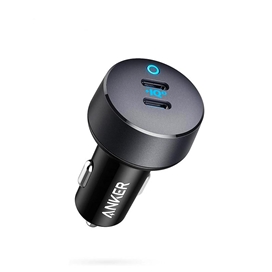 شارژر فندکی 40 وات انکر Anker مدل PowerDrive III Duo Car Charger A2724