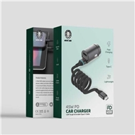 شارژر فندکی گرین لاین Green Lion Triple QC and PD Car Charger GN100WPDQCBK توان 100 وات