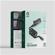 شارژر فندکی گرین لاین Green Lion Triple QC and PD Car Charger GN100WPDQCBK توان 100 وات