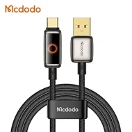 کابل شارژ تایپ سی قطع کن دار 1.2 متر مک دودو Mcdodo Auto Power Off 100w Cable CA-6650