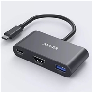 هاب 3 پورت انکر Anker PowerExpand 3 IN 1 Multi-Function HUB