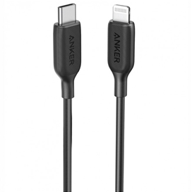 کابل تبدیل USB-C به لایتنینگ انکر 1.8 متری | ANKER PowerLine III A8833