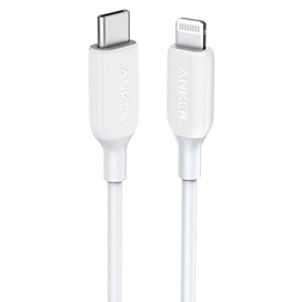 کابل تبدیل USB-C به لایتنینگ انکر 1.8 متری | ANKER PowerLine III A8833