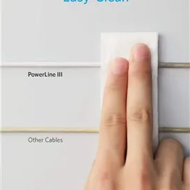 کابل فست شارژ 100 وات انکر PowerLine III USB-C to USB-C طول 180 سانتی متر مدل A8856