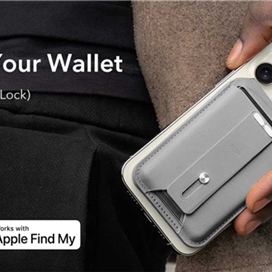 جاکارتی و استند مگنتی چرمی ESR Geo Wallet Stand (HaloLock) with Built-in Find My