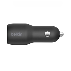 شارژر فندکی 24وات بلکین- Belkin BoostCharge Dual – مدل CCB001