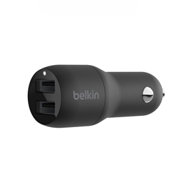 شارژر فندکی 24وات بلکین- Belkin BoostCharge Dual – مدل CCB001