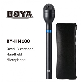 میکروفون دستی بویا | BOYA BY-HM100 Omni-Directional Handheld Microphone