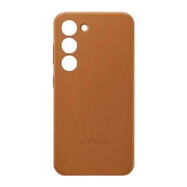 کاور چرمی سامسونگ مدل Leather Case مناسب برای Galaxy S23 Plus