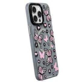 قاب YOUNGKIT یانگکیت Gray Butterfly Magsafe Series مناسب برای Apple iPhone 15 Pro Max
