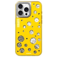 قاب YOUNGKIT یانگکیت Yellow Polka Dots Quicksand Magsafe Series مناسب برای Apple iPhone 14 Pro