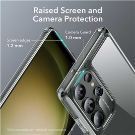 قاب استند دار گلکسی اس 23 الترا | ESR Kickstand clear case Samsung Galaxy S23 Ultra