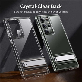 قاب استند دار گلکسی اس 23 الترا | ESR Kickstand clear case Samsung Galaxy S23 Ultra