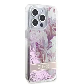 کاور گس اصل/اورجینال مدل HC LIQUID GLITTER FLOWER مناسب برای گوشی موبایل اپل آیفون 15 پرومکس