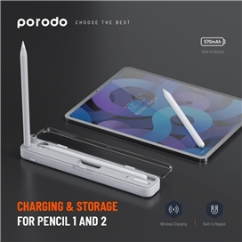 جا قلمی و شارژر قلم اپل پرودو Porodo Pencil Charging and Storage PD-CAPEN