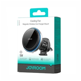 هولدرو شارژر وایرلس مگنتی دریچه کولری جویروم JOYROOMMagnetic Car Wireless Charger Holder JRZS387