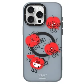 قاب یانگکیت مدل Youngkit Mucro Apple And Cat magsafe مناسب برای Apple iPhone 15 Pro Max