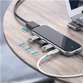 هاب 5 پورت USB -C بیسوس مدل Superlative HUB