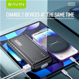 پاوربانک 10000 و جامپ استارتر خودرو باوین Bavin PC1015S Car Ignition Power Bank