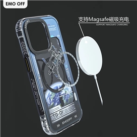 قاب برند EMO OFF مدل Space Series With Magsafe مناسب برای Apple iPhone 14 Pro Max